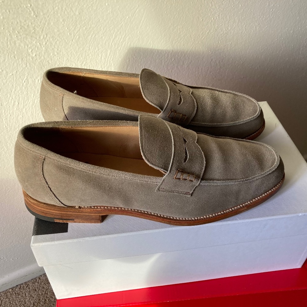 Original pair of loafers, by British brand Trickers, collab with ASOS brand